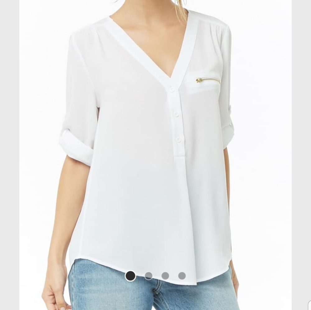 NWOT white top size large - Picture 1 of 3